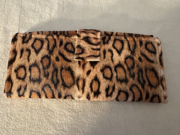 Faux Leopard Wallet