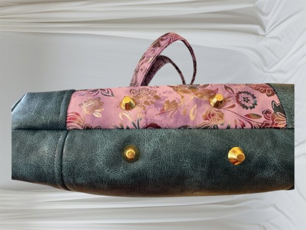 Faux leather tote - Image 5